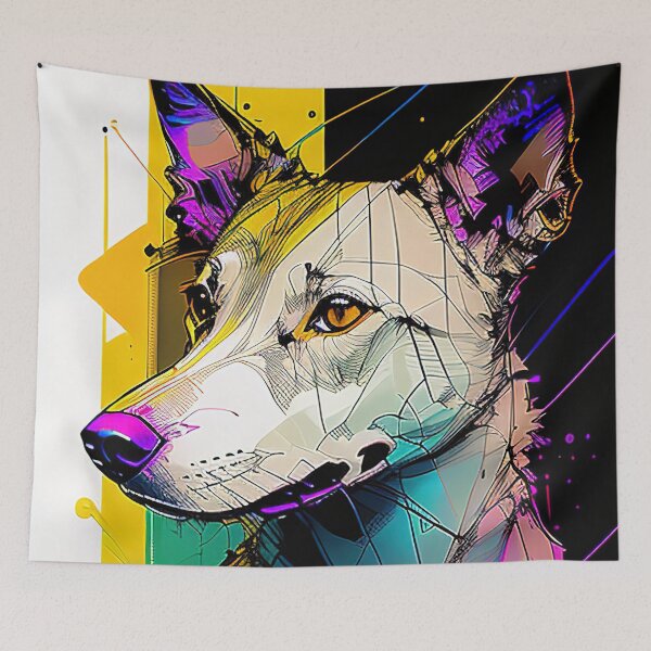 Item preview, Cyber Canine: A Futuristic Portrait of Man's Best Friend designed and sold by DavesDogShop.
