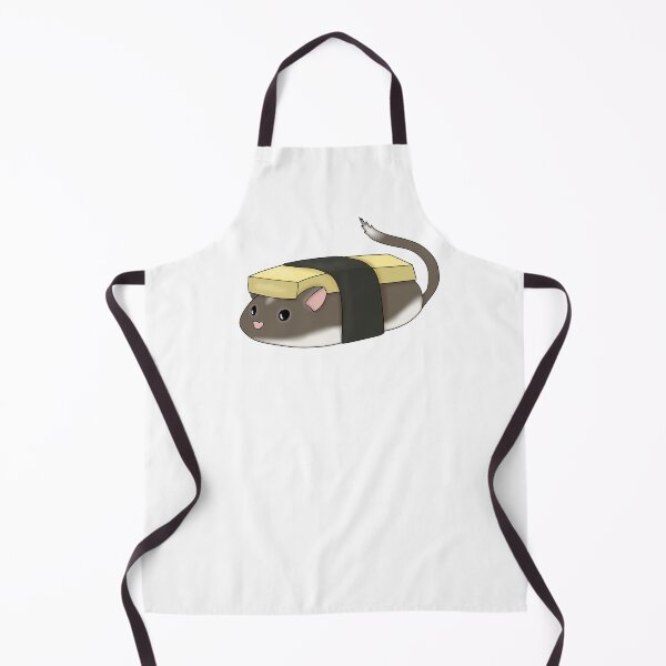 Item preview, Cute tamagoyakiki gerbil (tamago sushi) designed and sold by Becky-Marie.
