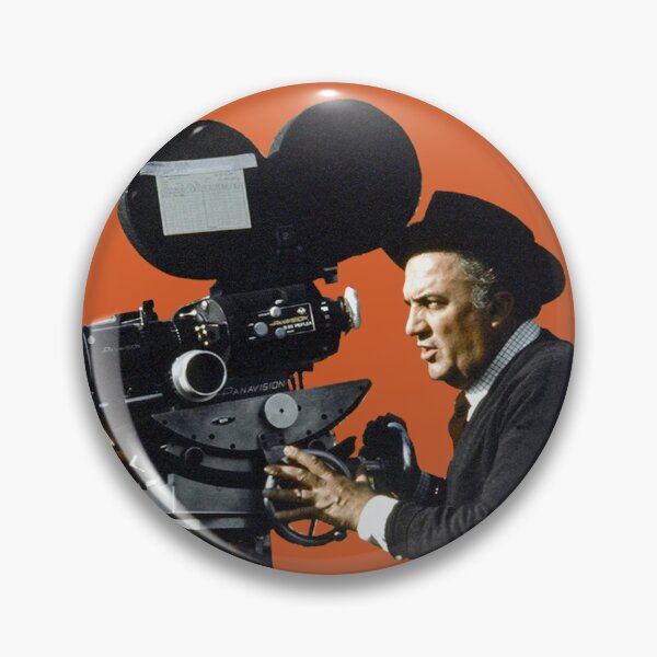 Item preview, Frederico Fellini with Camera designed and sold by planet99design.