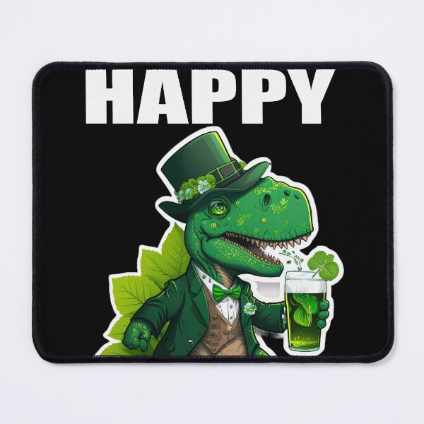 Item preview, Feliz Día de San Pat-Rex Dinosaurio de San Patricio designed and sold by gthylla.