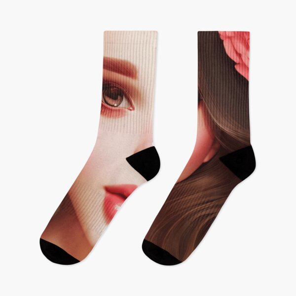 Item preview, Young woman with brown hair and brown eyes designed and sold by Girly-Universe.