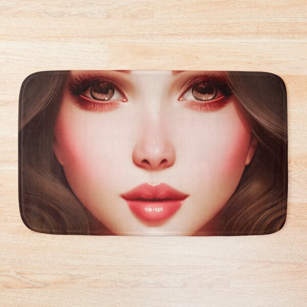 Item preview, Young woman with brown hair and brown eyes designed and sold by Girly-Universe.