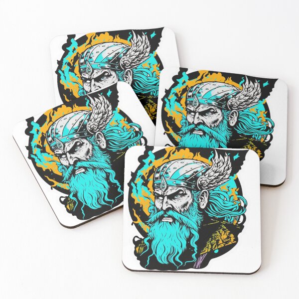 Item preview, Retrowave, Odin Retro Sticker designed and sold by Organic Creeps.