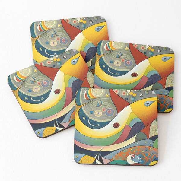 Item preview, Abstract marine life illustration designed and sold by RK - Shop.