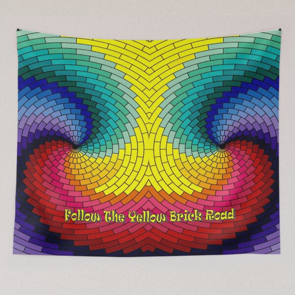 Item preview, Follow The Yellow Brick Road, Wizard of Oz Abstract Print designed and sold by posterbobs.