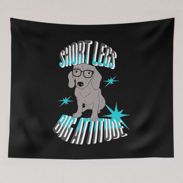 Item preview, Short Legs Big Attitude Dachshund  designed and sold by Hic21.