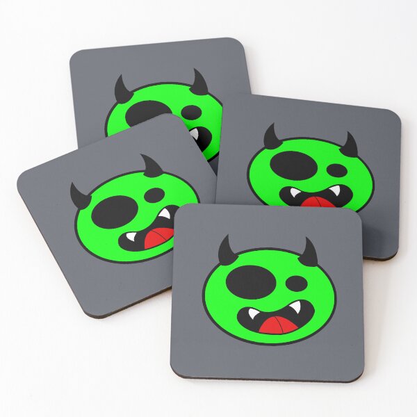 Item preview, Smiling Devil Face Green designed and sold by Legacy717 Studios.