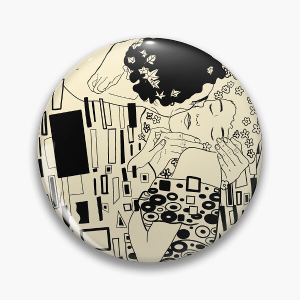 Item preview, Gustav Klimt kiss designed and sold by Blacklinesw9.