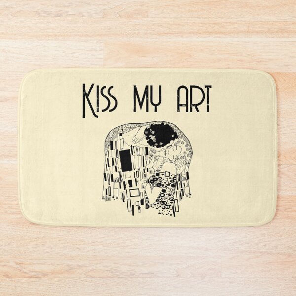 Item preview, Gustav Klimt kiss designed and sold by Blacklinesw9.