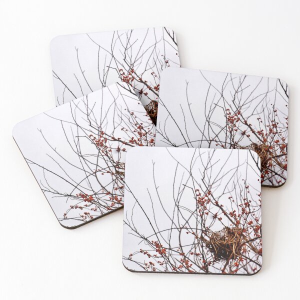 Item preview, Nest in Red Berry Tree designed and sold by Nalinne Jones.