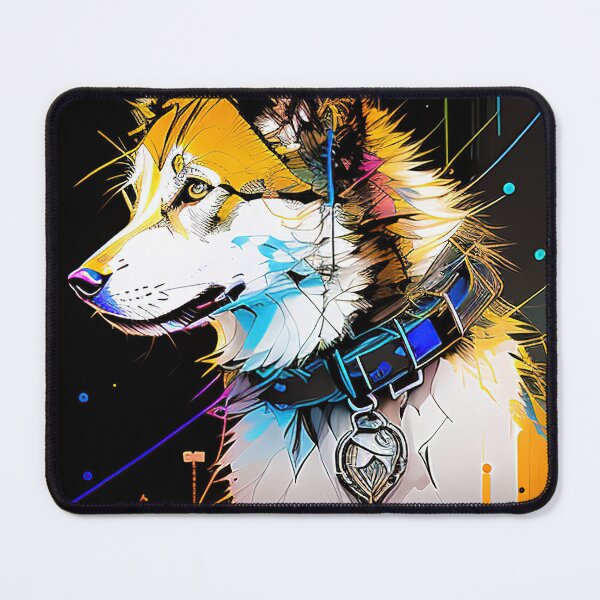 Item preview, Cyber Canine: A Futuristic Portrait of Man's Best Friend designed and sold by DavesDogShop.
