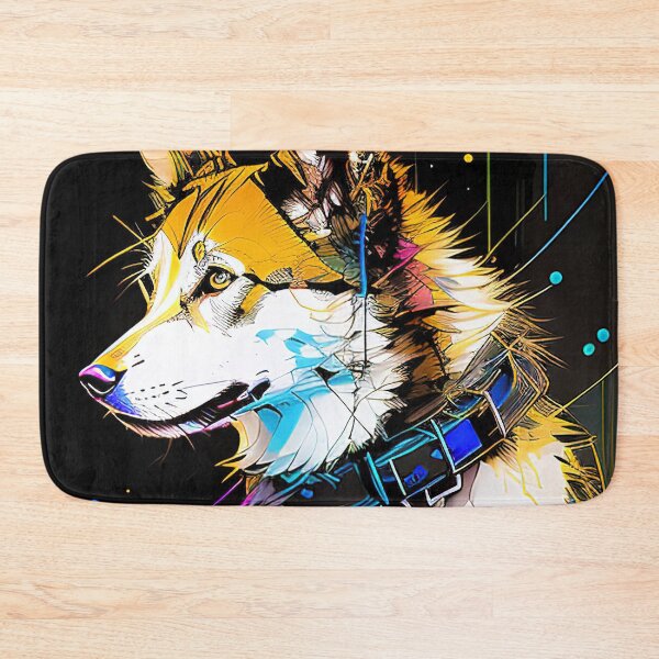 Item preview, Cyber Canine: A Futuristic Portrait of Man's Best Friend designed and sold by DavesDogShop.