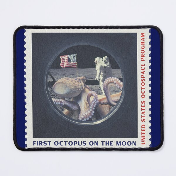 Item preview, First Ocotopus on the Moon! | Octospace designed and sold by KoalaAndTheBird.