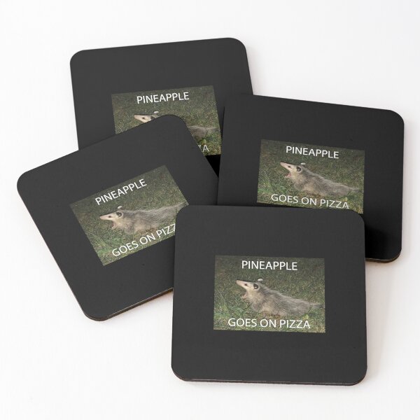 Item preview, Pineapple Goes on Pizza designed and sold by Lychee Jellyy.