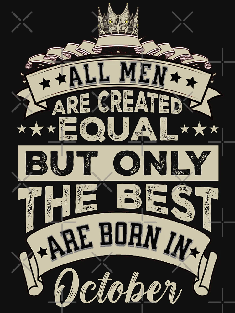 All Men Are Created Equal The Best Are Born In July Front & Back Stainless  Steel Travel Mug