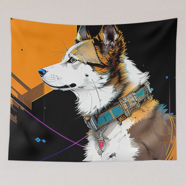Item preview, Cyber Canine: A Futuristic Portrait of Man's Best Friend designed and sold by DavesDogShop.