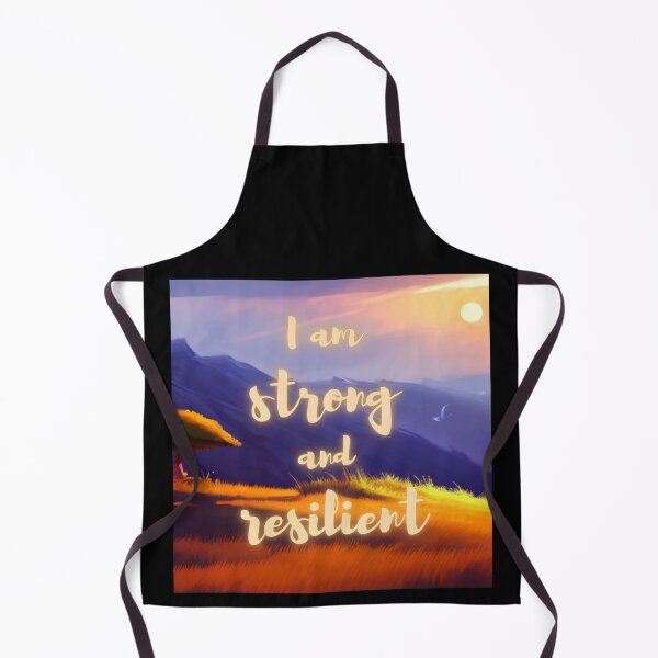 Item preview, Positive affirmation: I am strong and resilient. designed and sold by PhotoDesignNZ.