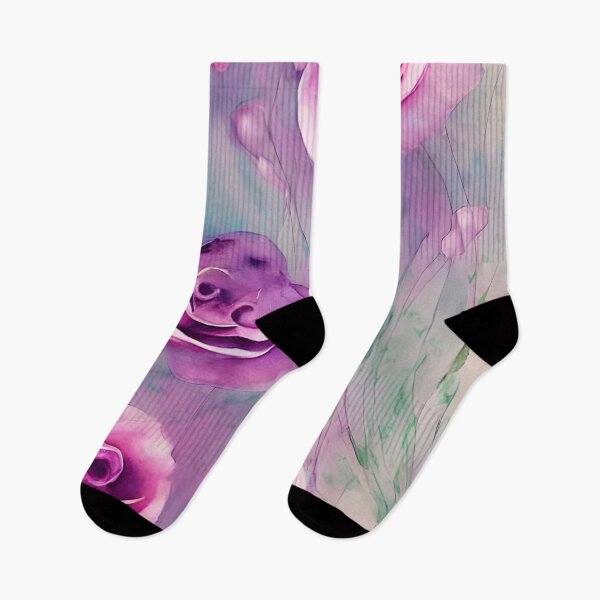 Item preview, Ethereal Purple Floral designed and sold by Poetic Patterns Studio.