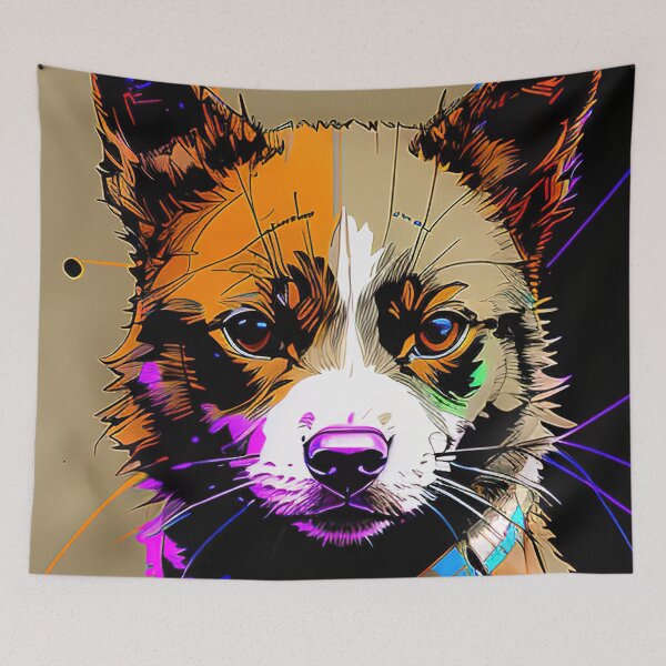 Item preview, Cyber Canine: A Futuristic Portrait of Man's Best Friend designed and sold by DavesDogShop.