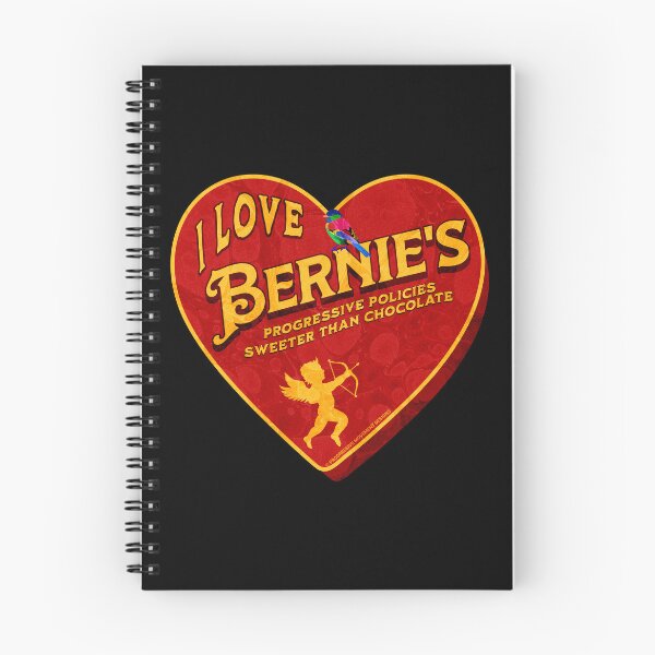 Item preview, PMD00411 Progressive Movement Designs I Love Bernies Progressive Policy is Sweeter than Chocolate for Bernie Sanders supporter progressives designed and sold by ProgressiveLeft.