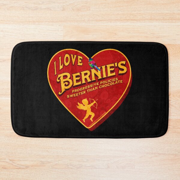 Item preview, PMD00411 Progressive Movement Designs I Love Bernies Progressive Policy is Sweeter than Chocolate for Bernie Sanders supporter progressives designed and sold by ProgressiveLeft.