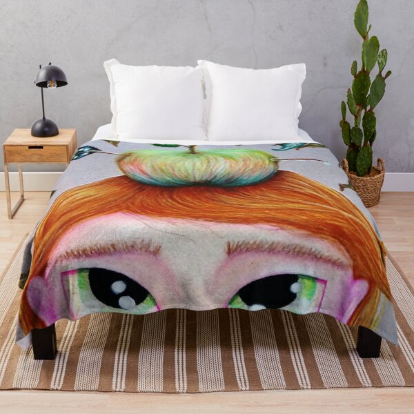 Item preview, Girl With Apple On Her Head designed and sold by Nalinne Jones.
