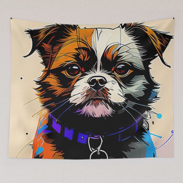 Item preview, Cyber Canine: A Futuristic Portrait of Man's Best Friend designed and sold by DavesDogShop.