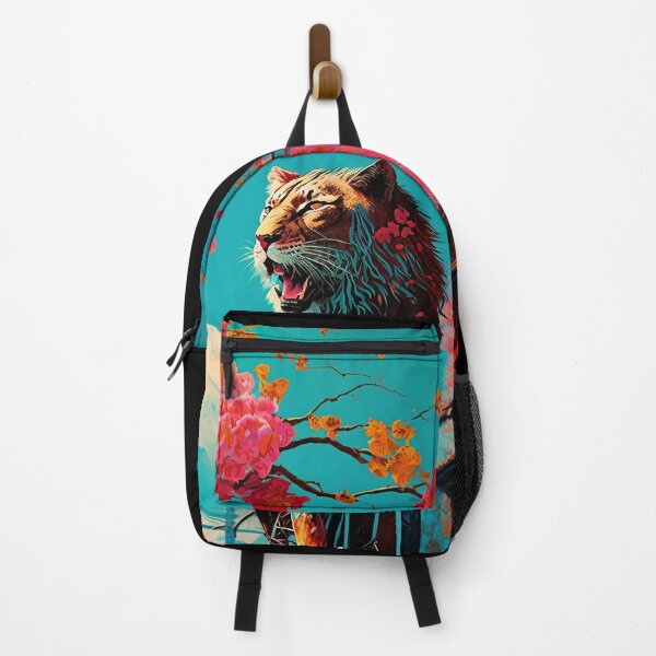 Item preview, Lion Riding his Bicycle Exploring the Urban Jungle designed and sold by wildcrazylove.