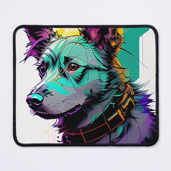 Item preview, Cyber Canine: A Futuristic Portrait of Man's Best Friend designed and sold by DavesDogShop.