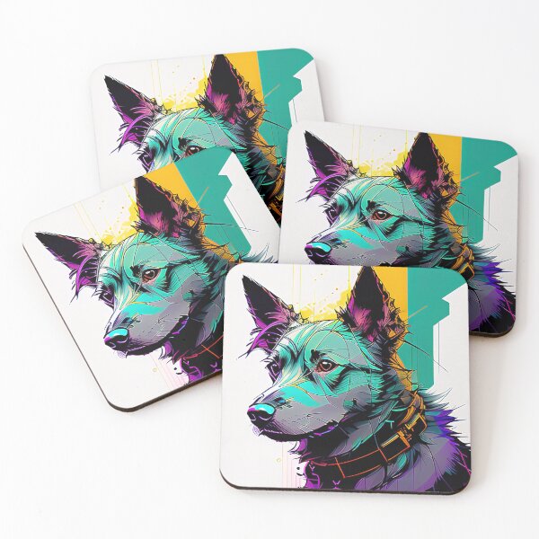 Item preview, Cyber Canine: A Futuristic Portrait of Man's Best Friend designed and sold by DavesDogShop.