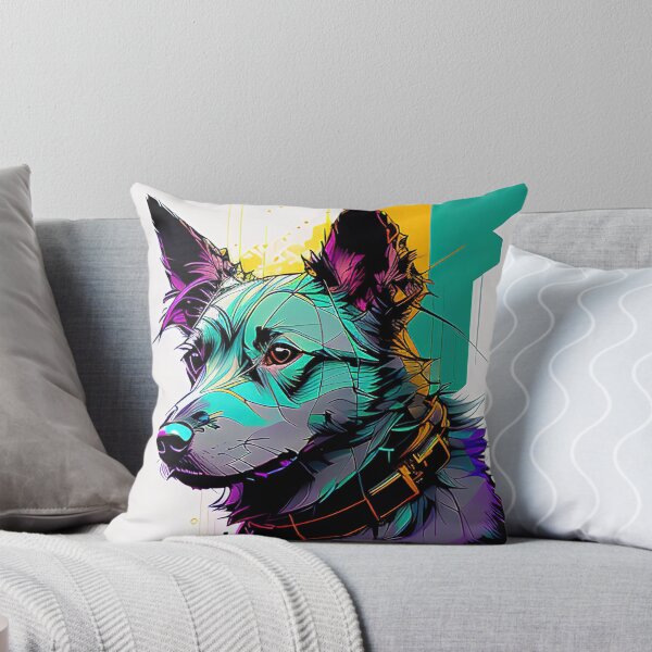 Item preview, Cyber Canine: A Futuristic Portrait of Man's Best Friend designed and sold by DavesDogShop.