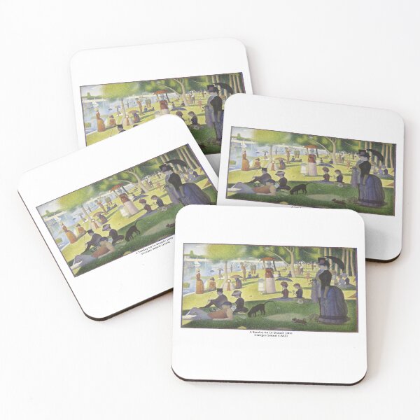 Item preview, Seurat's A Sunday on La Grande Jatte  designed and sold by ArtWorkx64.