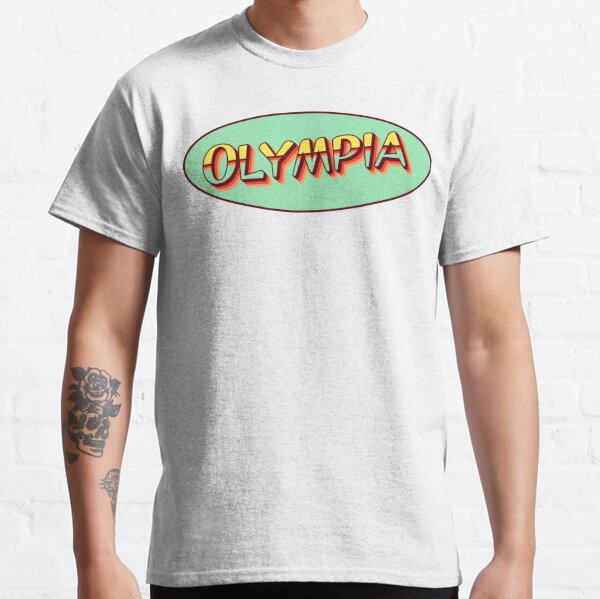 Retro Olympia T-shirt - Blue - Camp Olympia