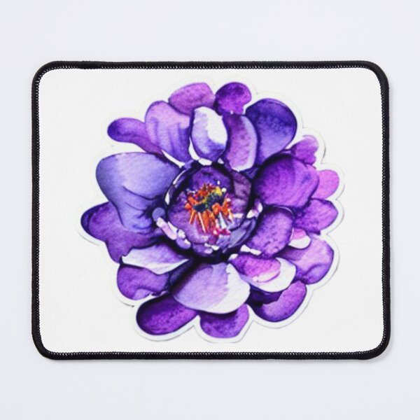 Item preview, Purple Watercolor Flower 01 designed and sold by CheeseBlueprint.