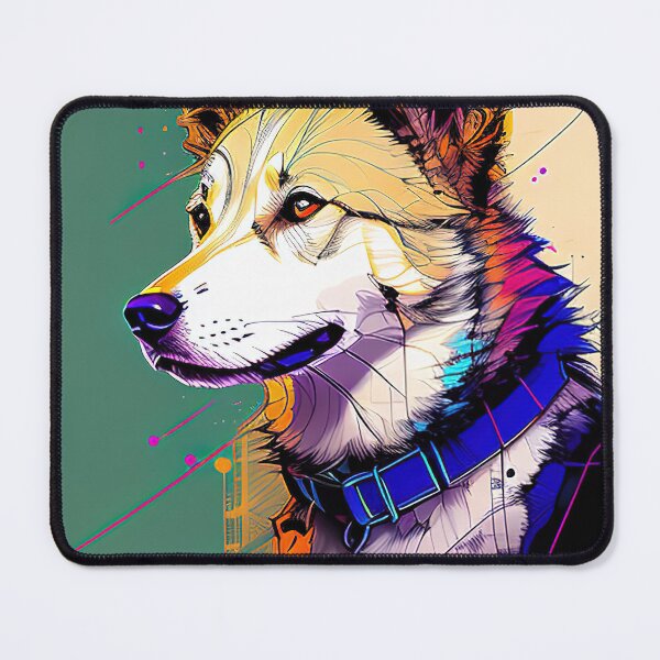 Item preview, Cyber Canine: A Futuristic Portrait of Man's Best Friend designed and sold by DavesDogShop.