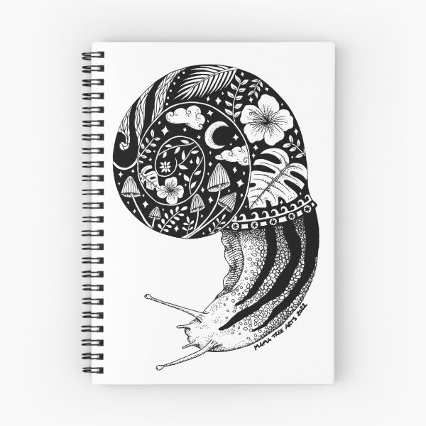 Item preview, Dreamy Botanical Snail designed and sold by TrinityNatay.