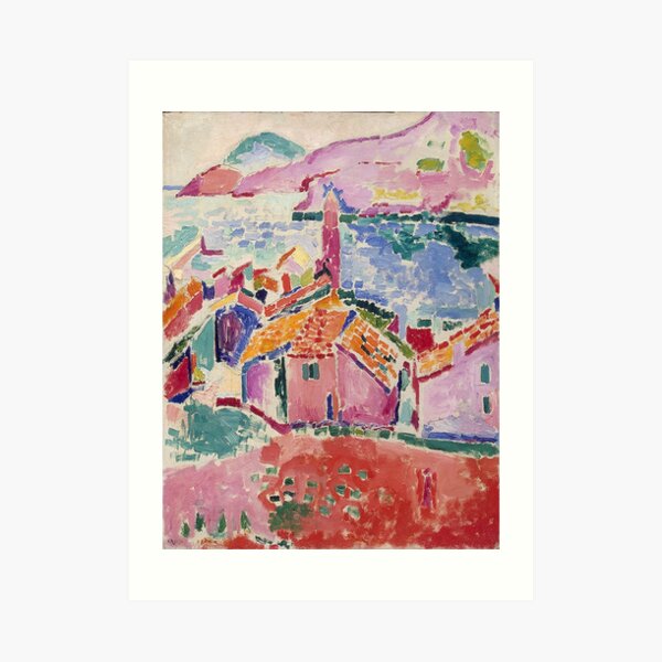 Les toits de Collioure- Henri Matisse Art Print