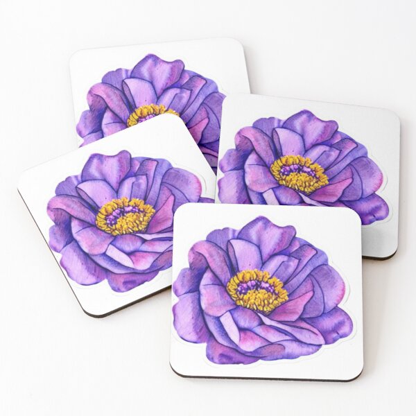 Item preview, Purple Watercolor Flower 03 designed and sold by CheeseBlueprint.