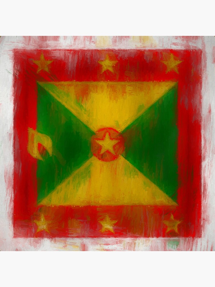 Grenada Flag Reworked No. 2, Series 2 by 8th-and-f