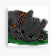 Toothless Canvas Print