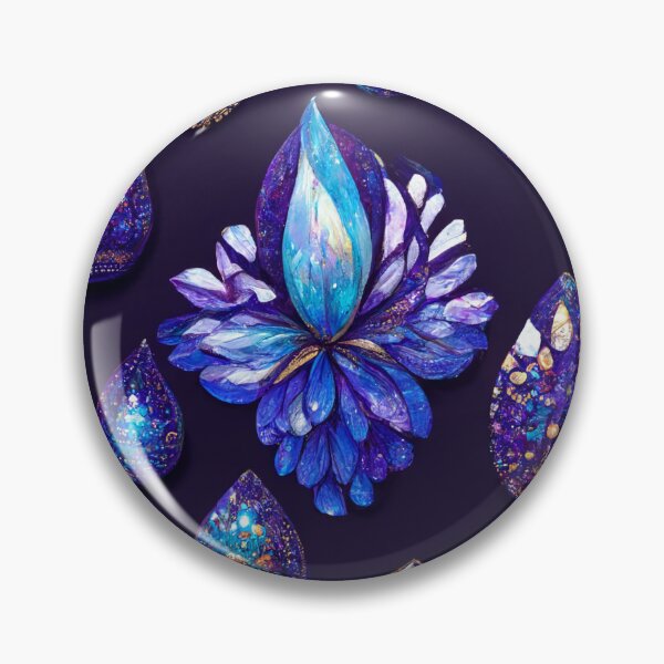 Item preview, Purple gemstones, dark pattern designed and sold by YeKnot.