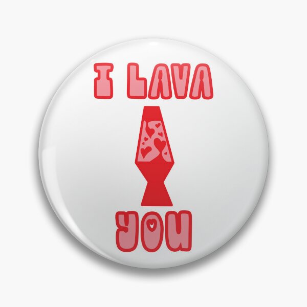 Item preview, I Lava You designed and sold by ExcuseMeSticker.