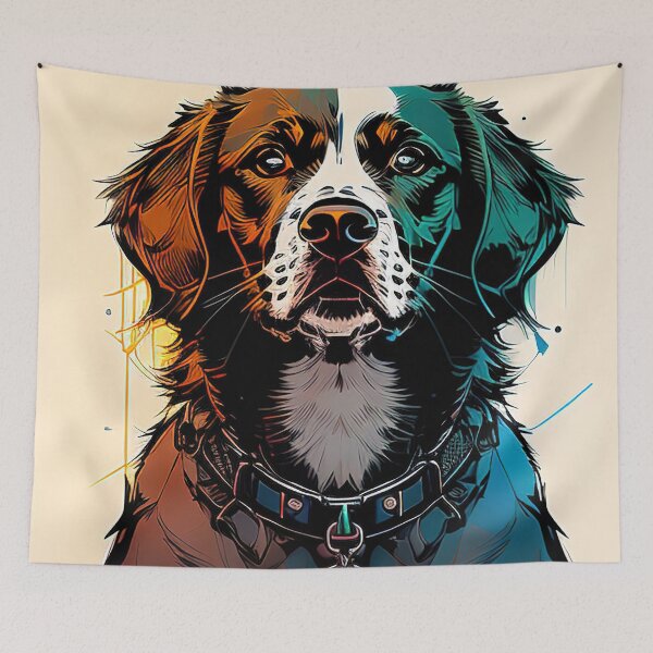 Item preview, Cyber Canine: A Futuristic Portrait of Man's Best Friend designed and sold by DavesDogShop.