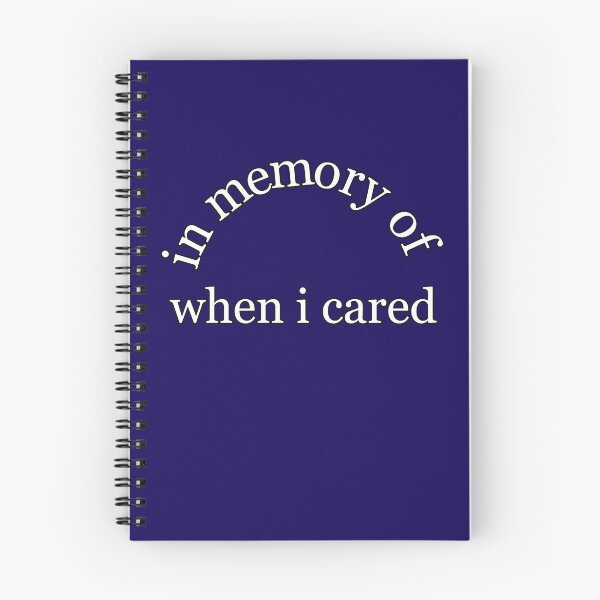 Item preview, in memory of when i cared designed and sold by abbinagl10.