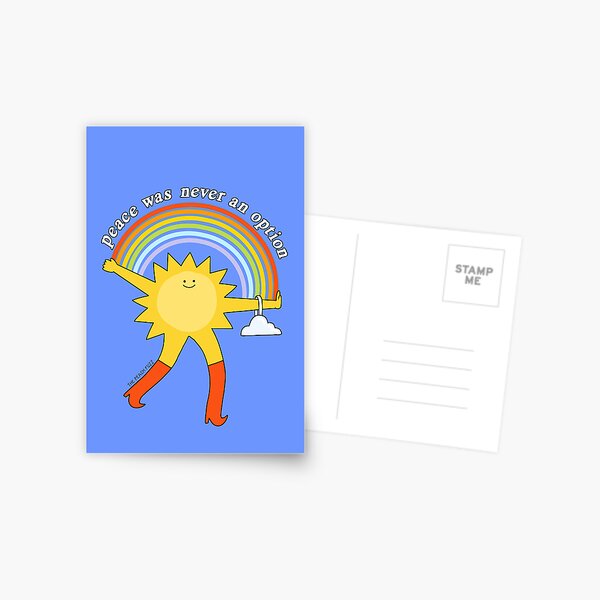 Item preview, Peace Was Never An Option - The Peach Fuzz designed and sold by Elizabeth Hudy.