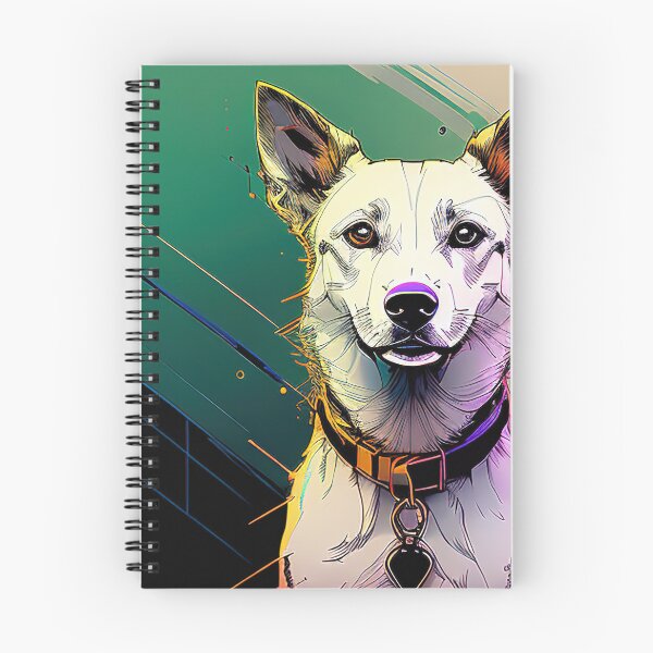 Item preview, Cyber Canine: A Futuristic Portrait of Man's Best Friend designed and sold by DavesDogShop.