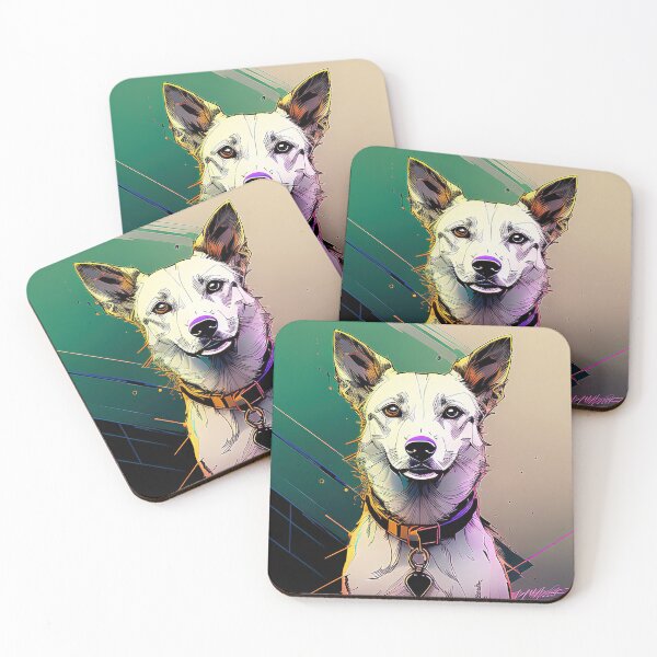 Item preview, Cyber Canine: A Futuristic Portrait of Man's Best Friend designed and sold by DavesDogShop.