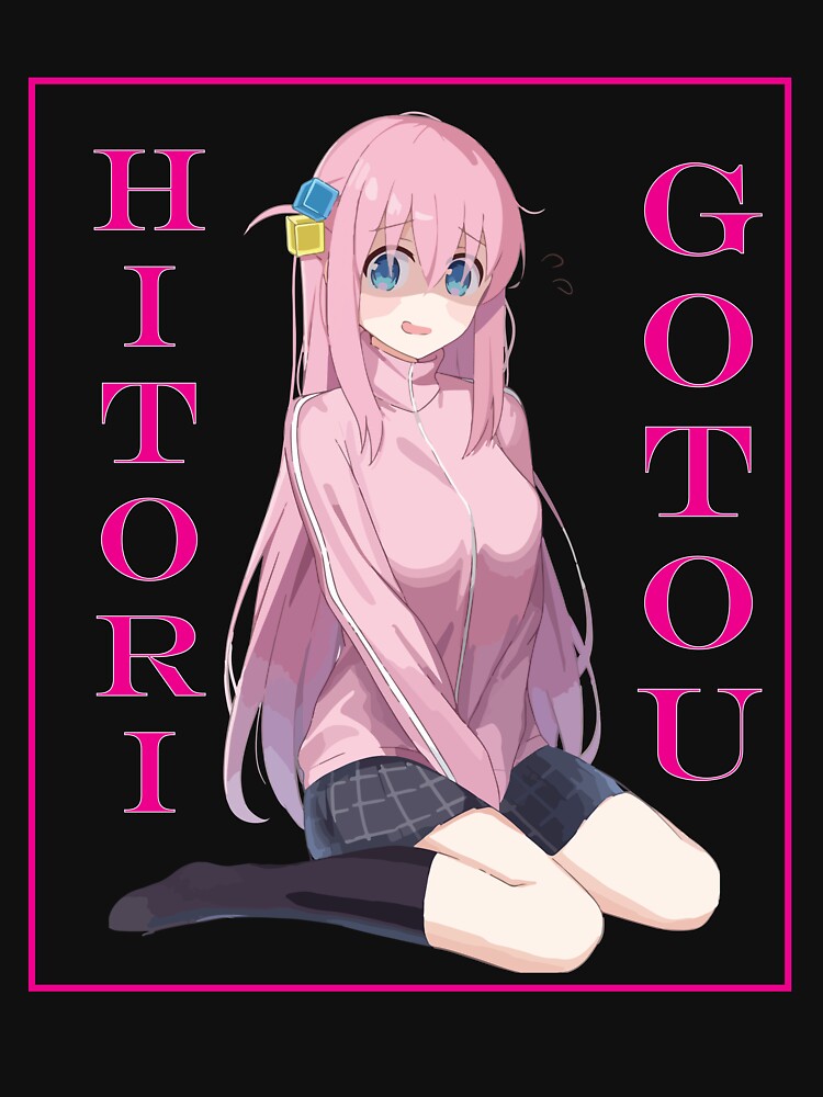 Aperçu 7 sur 7. T-shirt essentiel avec l'œuvre BOCCHI LE ROCHER!HITORI GOTOU créée et vendue par ALAAWII.