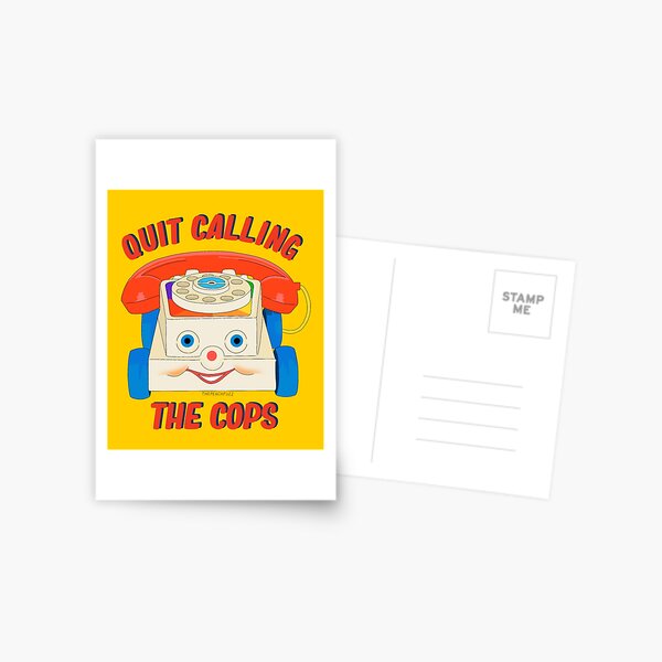Item preview, Quit Calling The Cops - The Peach Fuzz designed and sold by Elizabeth Hudy.