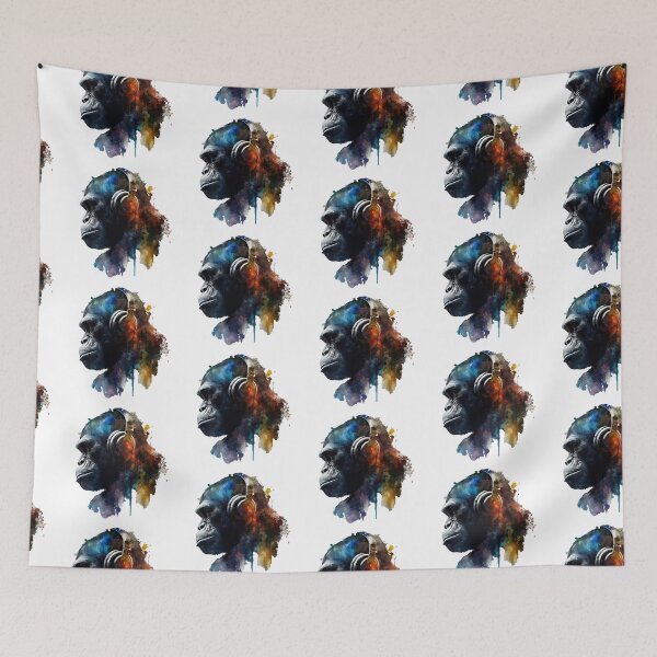 Item preview, Gorilla Art Cool Mountain Gorilla Art designed and sold by Brockinator.